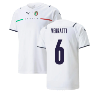 2021-2022 Italy Away Shirt (VERRATTI 6)