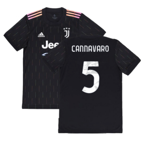 2021-2022 Juventus Away Shirt (CANNAVARO 5)