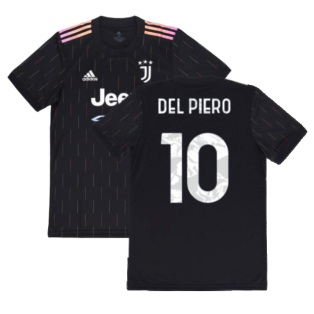2021-2022 Juventus Away Shirt (DEL PIERO 10)