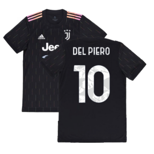 2021-2022 Juventus Away Shirt (Kids) (DEL PIERO 10)
