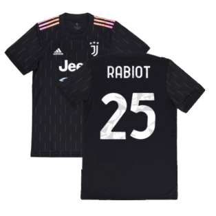 2021-2022 Juventus Away Shirt (Kids) (RABIOT 25)