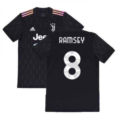 2021-2022 Juventus Away Shirt (Kids) (RAMSEY 8)