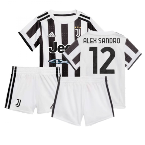 2021-2022 Juventus Home Baby Kit (ALEX SANDRO 12)