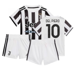 2021-2022 Juventus Home Baby Kit (DEL PIERO 10)