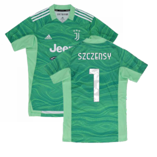 2021-2022 Juventus Home Goalkeeper Shirt (Lime) - Kids (SZCZENSY 1)