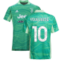 2021-2022 Juventus Home Goalkeeper Shirt (Lime) (Your Name)