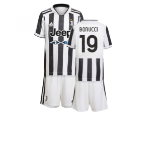 2021-2022 Juventus Home Mini Kit (BONUCCI 19)