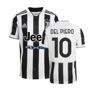 2021-2022 Juventus Home Shirt (DEL PIERO 10)