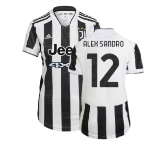 2021-2022 Juventus Home Shirt (Ladies) (ALEX SANDRO 12)
