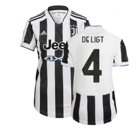 2021-2022 Juventus Home Shirt (Ladies) (DE LIGT 4)