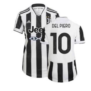 2021-2022 Juventus Home Shirt (Ladies) (DEL PIERO 10)