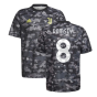 2021-2022 Juventus Pre-Match Training Shirt (Grey) (RAMSEY 8)