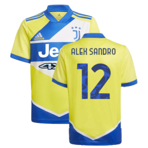 2021-2022 Juventus Third Shirt (Kids) (ALEX SANDRO 12)