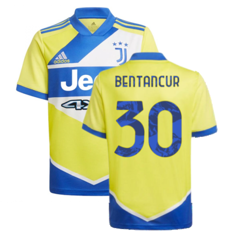 2021-2022 Juventus Third Shirt (Kids) (BENTANCUR 30)