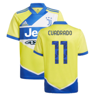 2021-2022 Juventus Third Shirt (Kids) (CUADRADO 11)