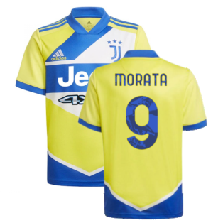 2021-2022 Juventus Third Shirt (Kids) (MORATA 9)