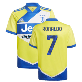 2021-2022 Juventus Third Shirt (Kids) (RONALDO 7)
