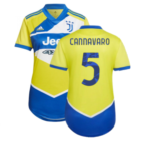 2021-2022 Juventus Third Shirt (Ladies) (CANNAVARO 5)