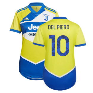 2021-2022 Juventus Third Shirt (Ladies) (DEL PIERO 10)