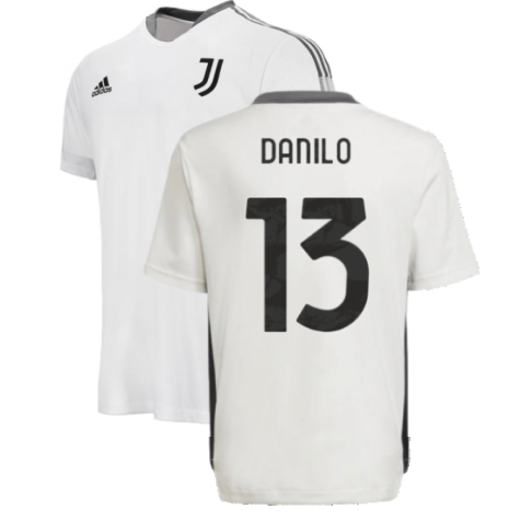 2021-2022 Juventus Training Shirt (White) - Kids (DANILO 13)