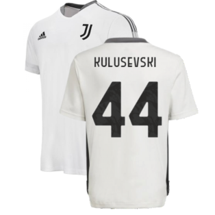 2021-2022 Juventus Training Shirt (White) - Kids (KULUSEVSKI 44)