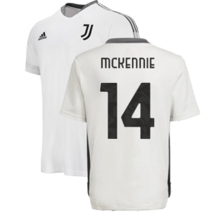 2021-2022 Juventus Training Shirt (White) - Kids (McKENNIE 14)