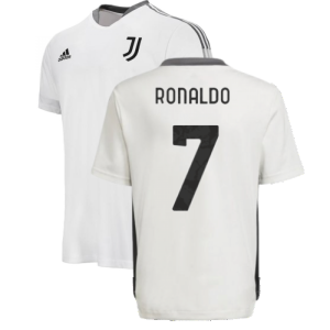 2021-2022 Juventus Training Shirt (White) - Kids (RONALDO 7)