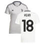 2021-2022 Juventus Training Shirt (White) - Ladies (KEAN 18)