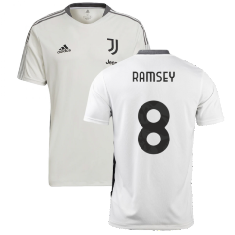 2021-2022 Juventus Training Shirt (White) (RAMSEY 8)