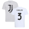 2021-2022 Juventus Training T-Shirt (White) (CHIELLINI 3)