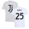 2021-2022 Juventus Training T-Shirt (White) (RABIOT 25)