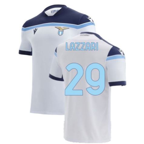 2021-2022 Lazio Away Shirt (Kids) (LAZZARI 29)