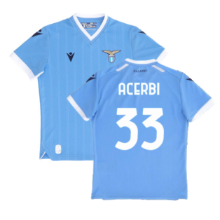2021-2022 Lazio Home Shirt (Kids) (ACERBI 33)