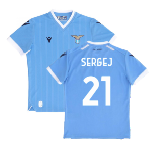 2021-2022 Lazio Home Shirt (Kids) (SERGEJ 21)