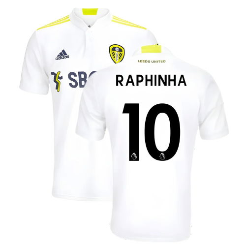 2021-2022 Leeds Home Shirt (RAPHINHA 10)