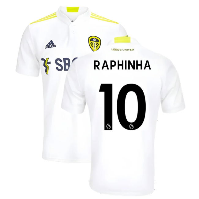 2021-2022 Leeds Home Shirt (RAPHINHA 10)
