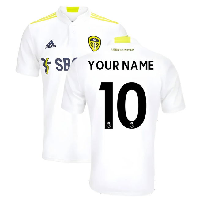 2021-2022 Leeds Home Shirt (Your Name)