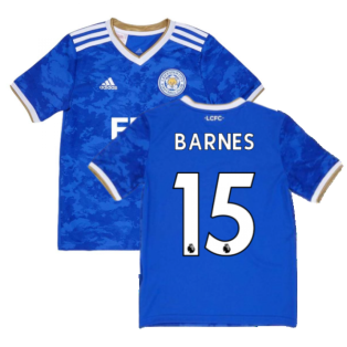 2021-2022 Leicester City Home Shirt (Kids) (BARNES 15)