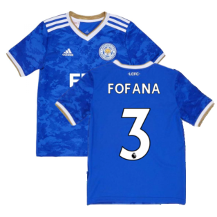 2021-2022 Leicester City Home Shirt (Kids) (FOFANA 3)