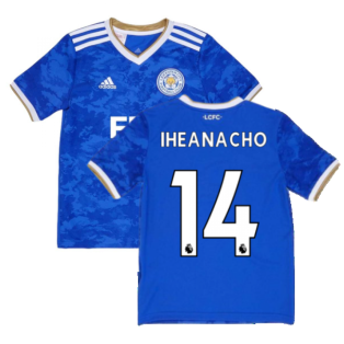 2021-2022 Leicester City Home Shirt (Kids) (IHEANACHO 14)