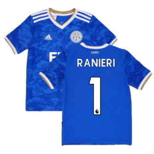 2021-2022 Leicester City Home Shirt (Kids) (RANIERI 1)