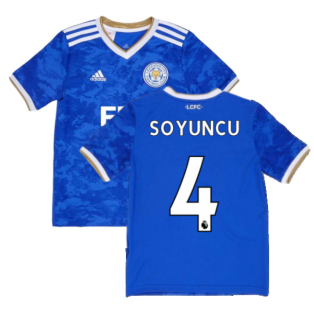 2021-2022 Leicester City Home Shirt (Kids) (SOYUNCU 4)