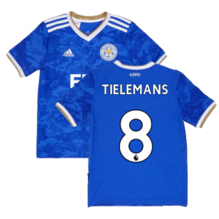 2021-2022 Leicester City Home Shirt (Kids) (TIELEMANS 8)