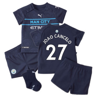 2021-2022 Man City 3rd Baby Kit (JOAO CANCELO 27)