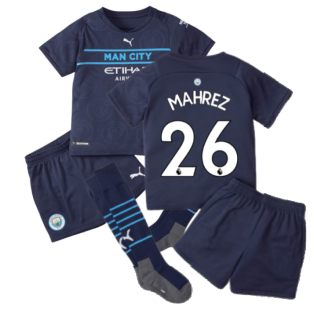 2021-2022 Man City 3rd Mini Kit (MAHREZ 26)