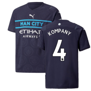 2021-2022 Man City 3rd Shirt (Kids) (KOMPANY 4)