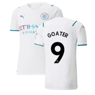 2021-2022 Man City Authentic Away Shirt (GOATER 9)