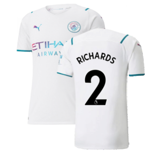 2021-2022 Man City Authentic Away Shirt (RICHARDS 2)