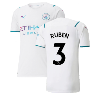 2021-2022 Man City Authentic Away Shirt (RUBEN 3)