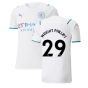 2021-2022 Man City Authentic Away Shirt (WRIGHT PHILLIPS 29)